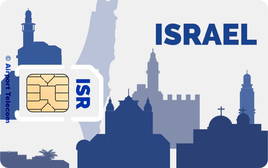 Sim kaart voor Israel ook te koop op Schiphol